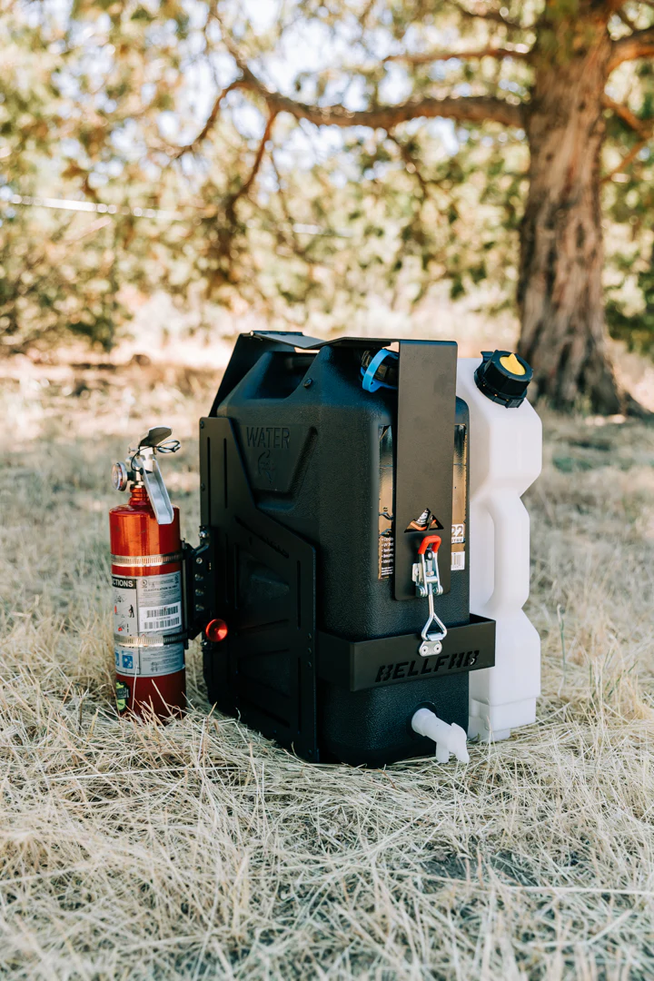 Always Prepared with the Universal Jerry Can Mount Anywhere