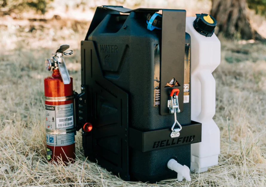 Essential Gear Jerry Can with Mount for Off-Road Adventures