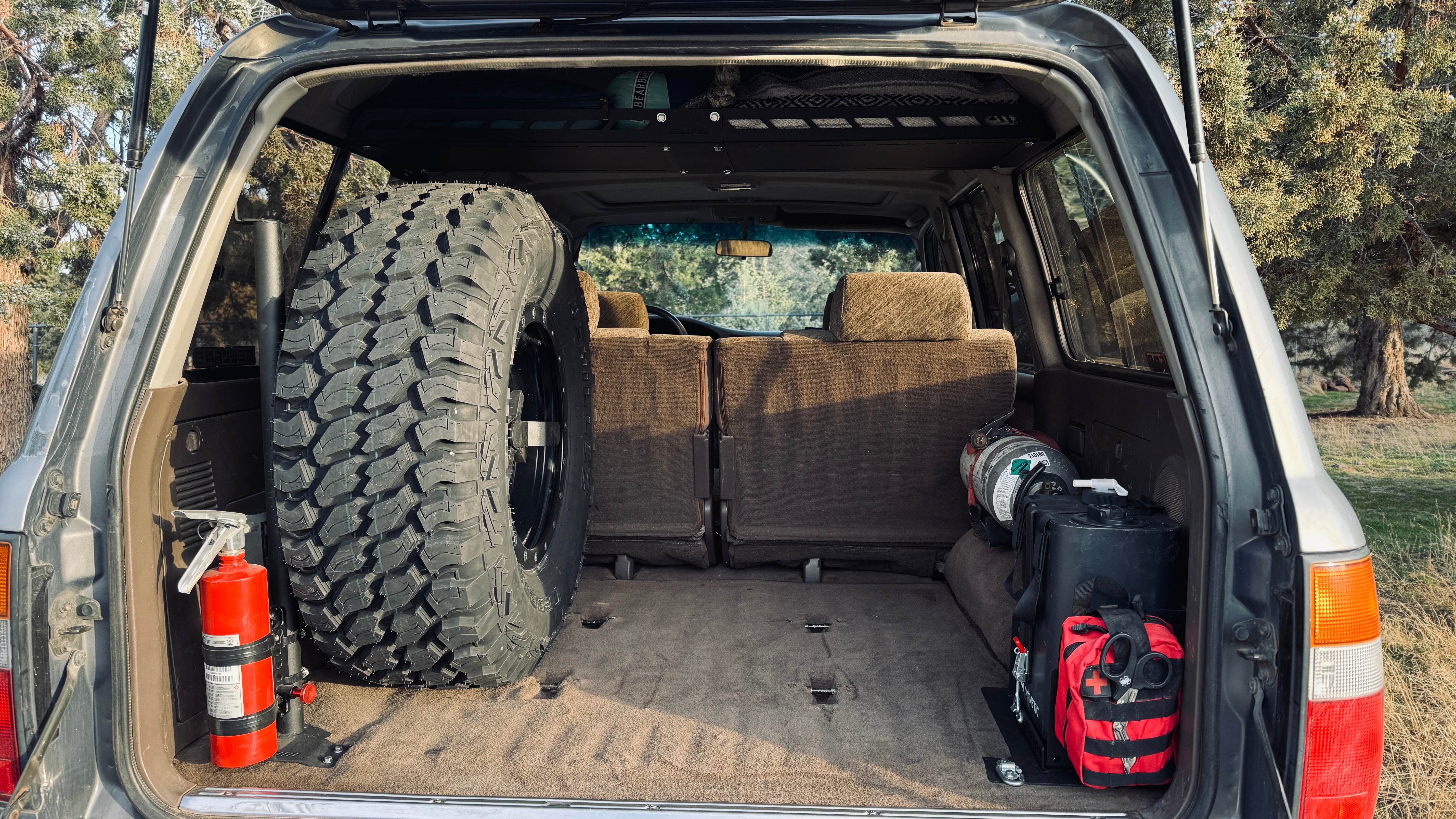 80 Series Land Cruiser Attic Rack | Bell Fab
