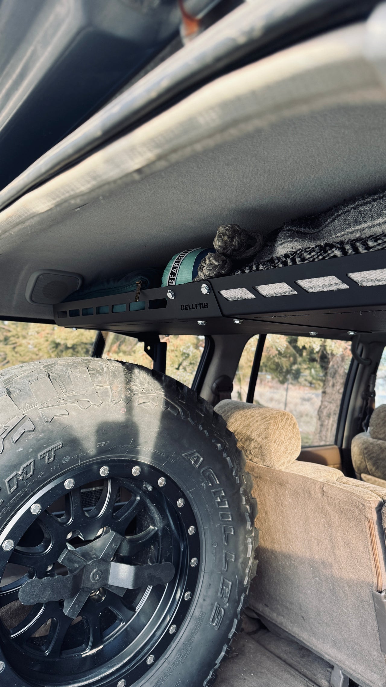 80 series Land Cruiser Attic Rack