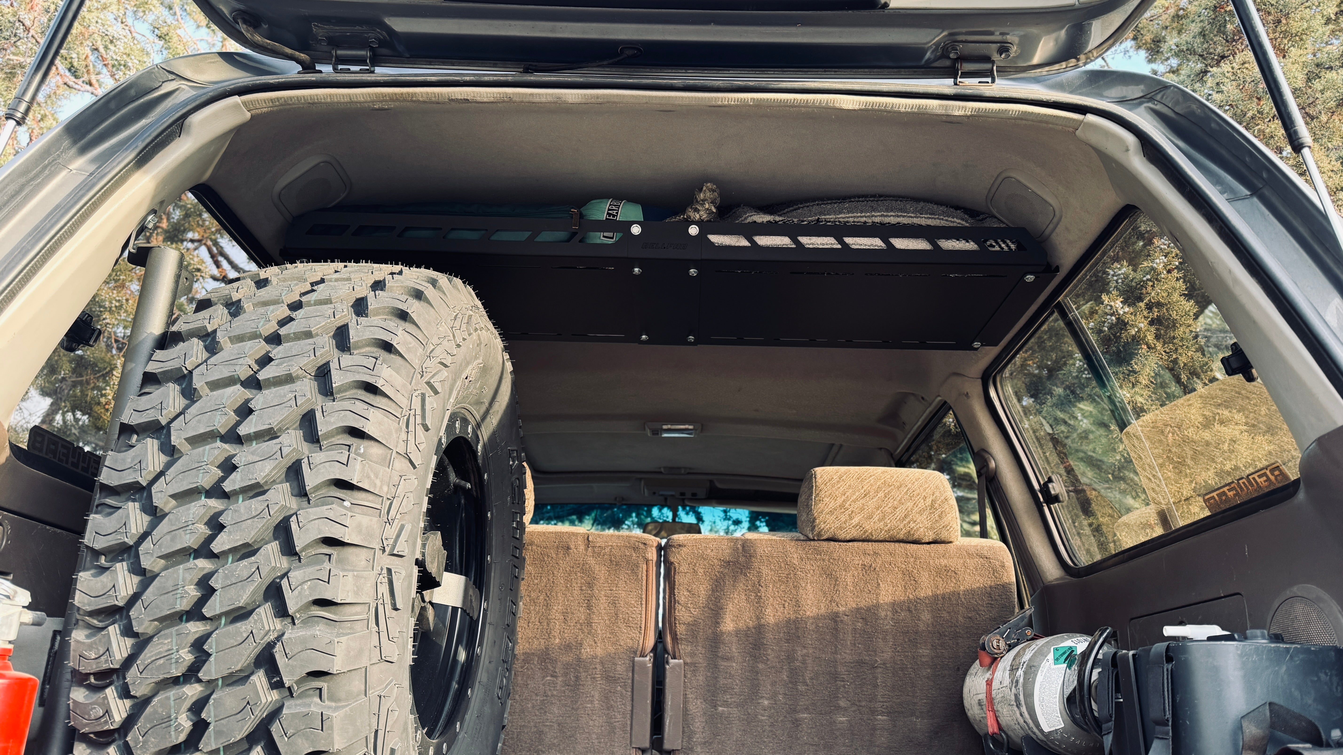 80 Series Land Cruiser Attic Rack | Bell Fab