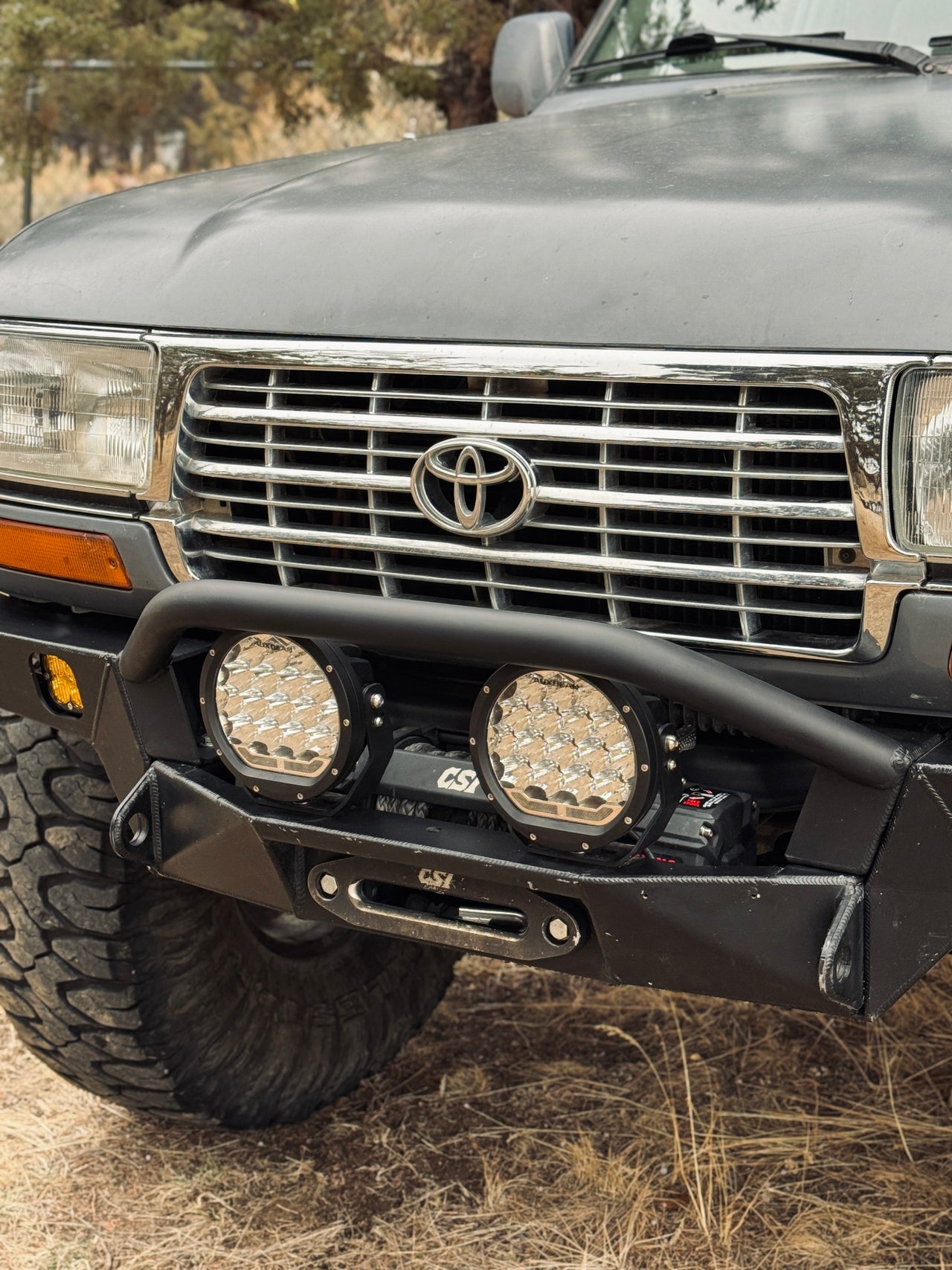 80 Series Front Bumper Stinger