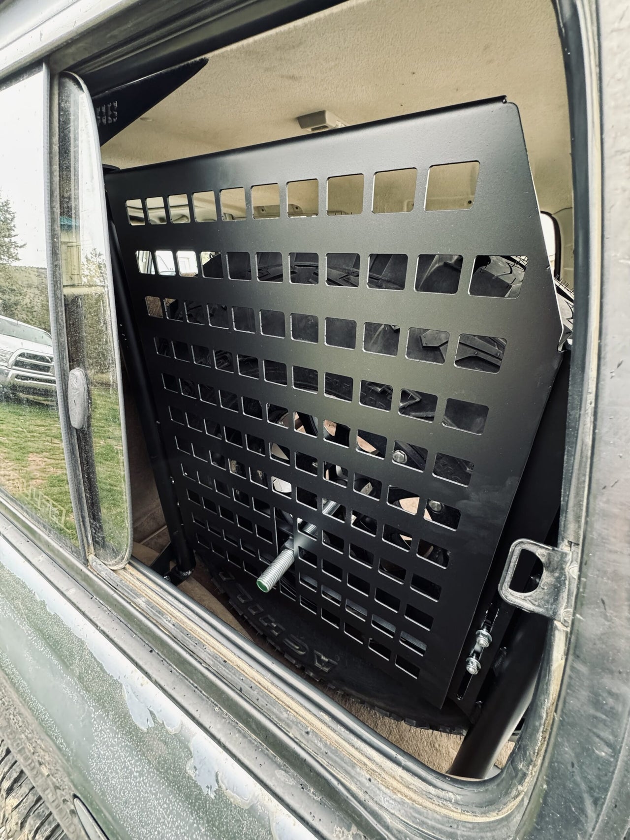 Interior Tire Carrier - Molle Panel